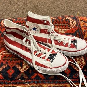 American Flag Converse